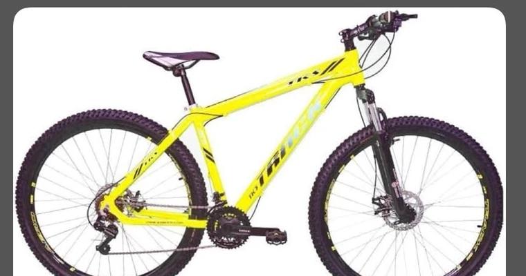 Bicicleta TK3 Track Aro 29 Alumínio 21 Velocidades Verde Neon