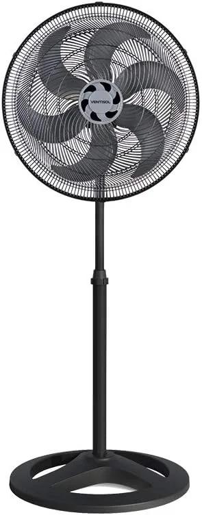 Ventilador de Coluna Ventisol Turbo 6 Pás 50cm Preto 127V